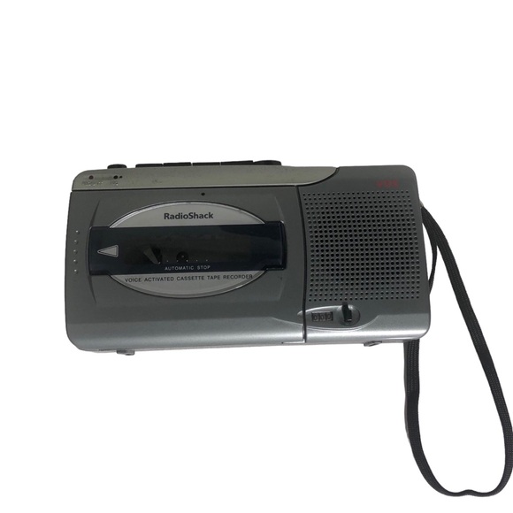 Radio Shack vintage voice activated desktop handheld voice tape recorder CTR-123 - Picture 1 of 4